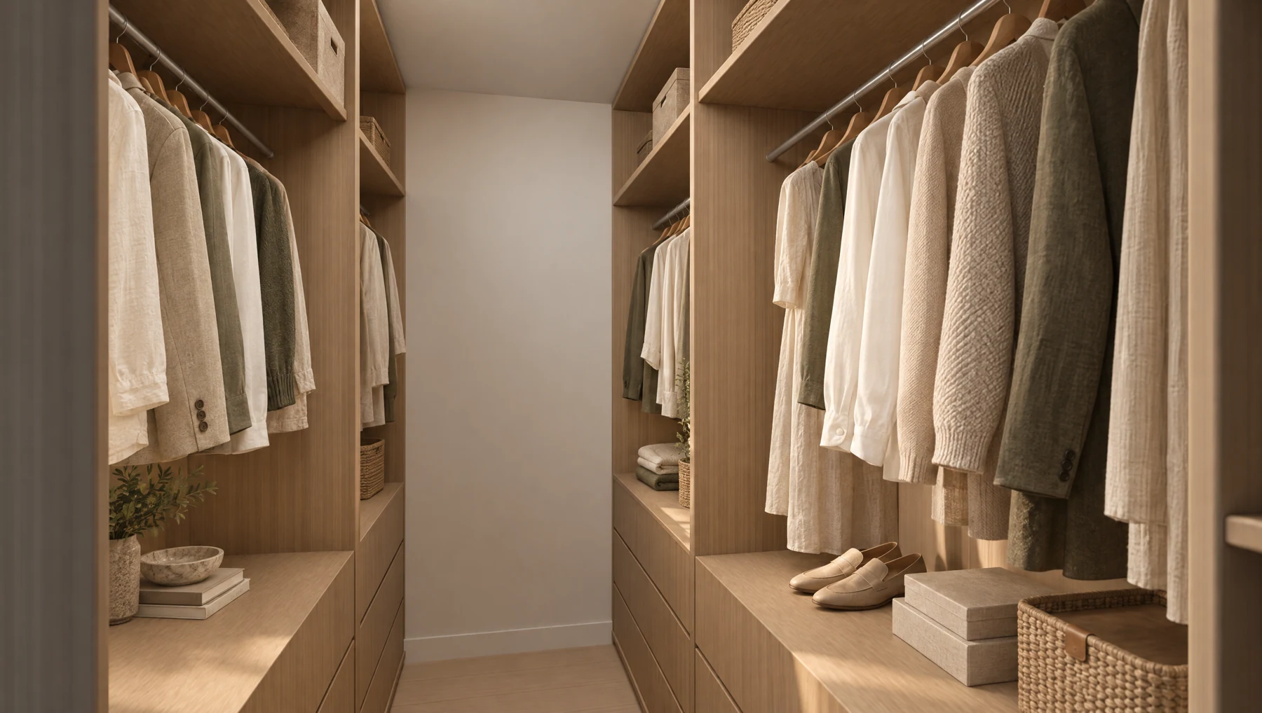 Walk-in wardrobe
