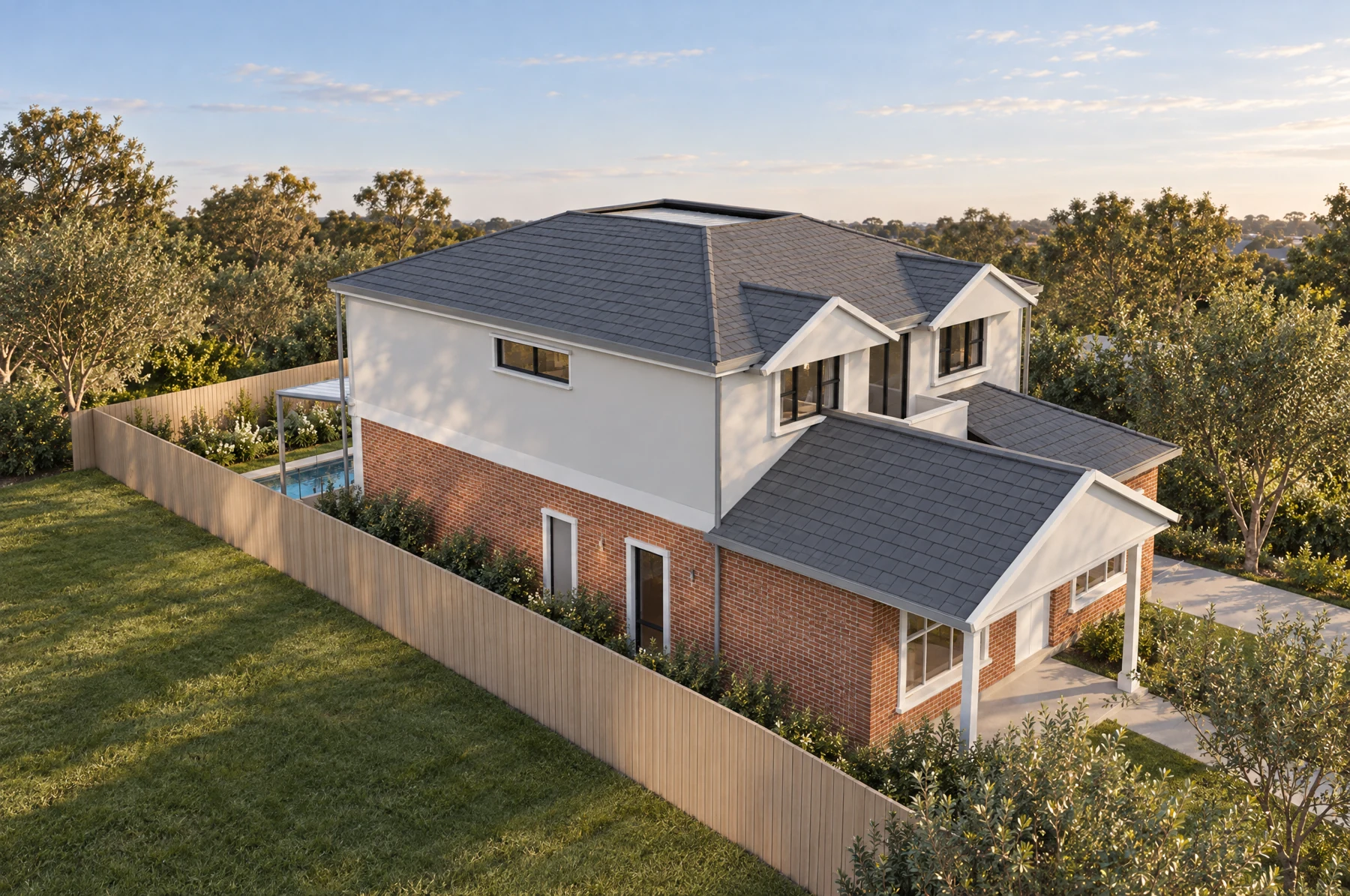 Elevated exterior